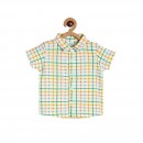 Miniklub Knit Shirt - White , 6-9m